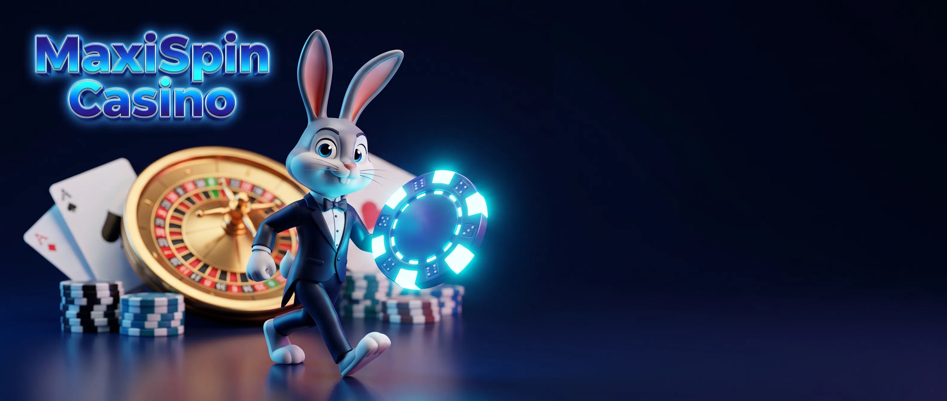 MaxiSpin Casino met roulette en speelfiches
