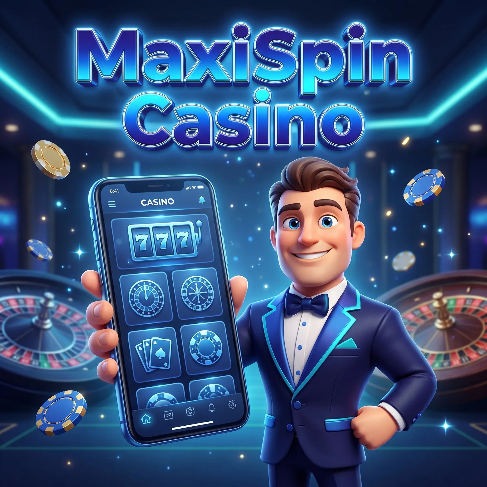 MaxiSpin Casino op mobiel